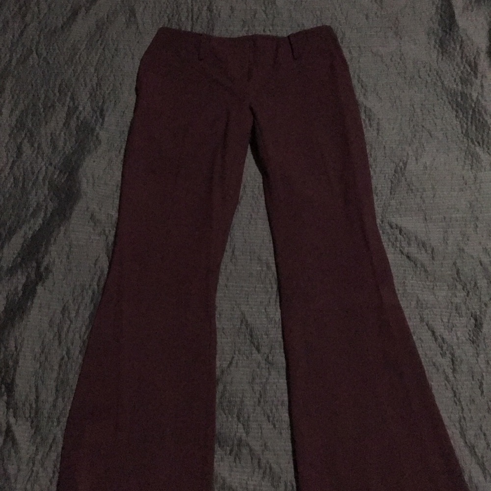 Victoria secret maroon slacks